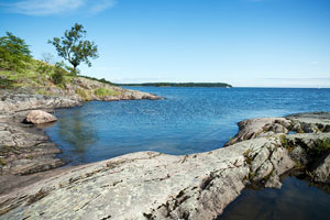 Lake Vanern shoreline